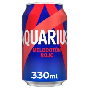 Aquarius Melocotón Rojo (lata)